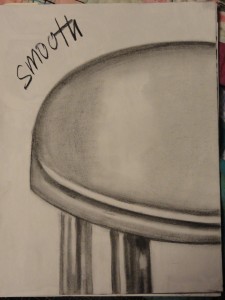 Smooth Texture — Created using charcoal