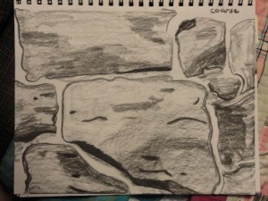 Coarse Texture — Created using charcoal